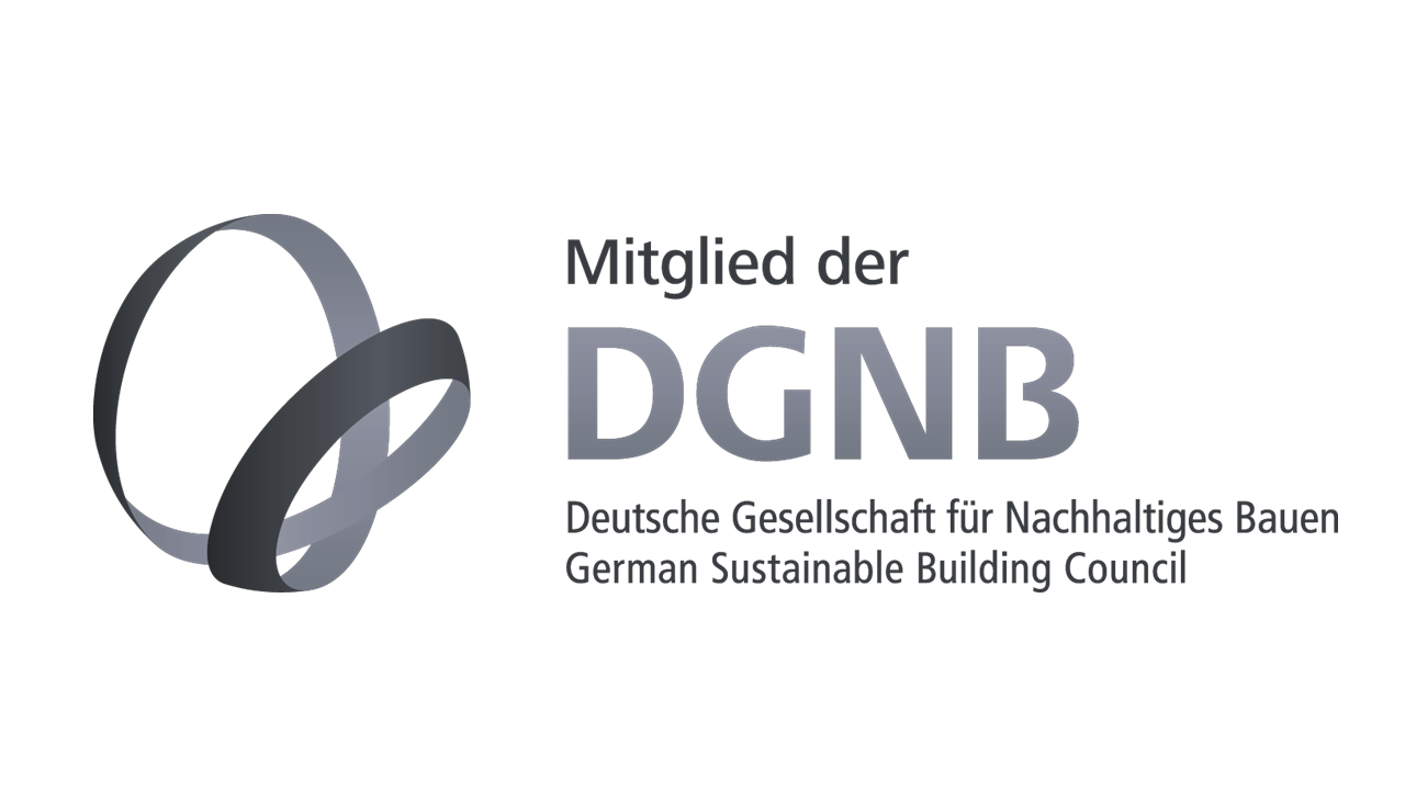 Mitglied der DGNB – Deutsche Gesellschaft für Nachhaltiges Bauen